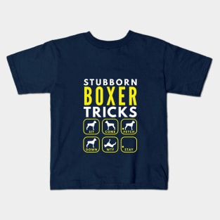 Stubborn Boxer Tricks - Dog Training Kids T-Shirt